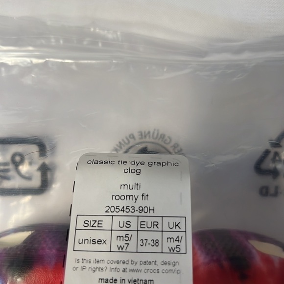 Crocs CLASSIC TIE-DYE GRAPHIC CLOG - Picture 6 of 6